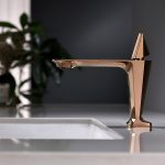 Baterie lavoar, Venustar,montare chiuveta baie, rose-gold - imagine 4