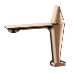 Baterie lavoar, Venustar,montare chiuveta baie, rose-gold