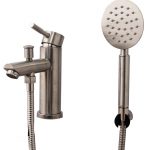 Baterie lavoar cu dus Venustar, inox satinat