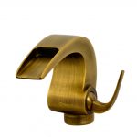 Baterie lavoar baie , tip cascada , bronz antichizat , Venustar