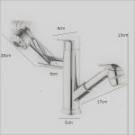 Baterie lavoar , Venustar, pipa mobila , para de dus extractabila , negru mat - imagine 2