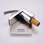 Baterie lavoar Venustar, tip cascada , montare chiuveta baie , crom lucios - imagine 3