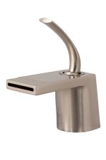 Baterie lavoar Venustar, tip cascada , montare chiuveta baie ,inox satinat