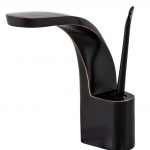 Baterie lavoar , Venustar, montare chiuveta baie , negru antichizat