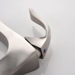 Baterie lavoar , tip cascada ,inox satinat , Venustar - imagine 5