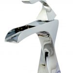 Baterie lavoar , tip cascada ,crom lucios  , Venustar