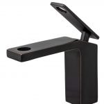 Baterie lavoar montare chiuveta baie , negru antichizat Venustar