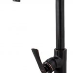 Baterie bucatarie Venustar , montare chiuveta bucatarie , negru antichizat