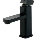 Baterie lavoar Venustar , negru mat