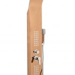 Panou dus hidromasaj inox 4 functii rose Venustar