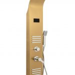 Panou dus hidromasaj inox 5 functii Digital-Gold Satin Venustar
