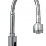 Baterie bucatarie Venustar ,cu senzor , pipa flexibila , perlator cu doua functii , crom lucios