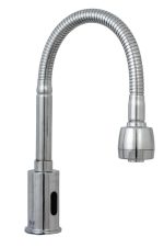 Baterie bucatarie Venustar ,cu senzor , pipa flexibila , perlator cu doua functii , crom lucios