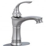 Baterie lavoar Venustar , montare chiuveta baie , aspect satinat