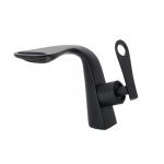 Baterie lavoar, montare chiuveta baie , negru mat , Venustar - imagine 2