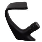 Baterie lavoar Venustar , montare chiuveta baie , negru mat