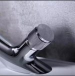 Baterie lavoar Venustar , montare chiuveta baie ,crom lucios - imagine 4