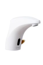 Baterie lavoar senzor Venustar,smart cu mixer, DC6V alb mat - imagine 2