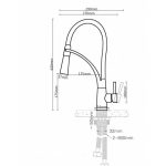 Baterie bucatarie lebada Venustar's Crom verde - imagine 3