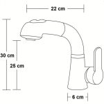 Baterie bucatarie lebada extractabila Venustar lt 605 b - imagine 3