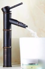 Baterie lavoar monocomanda neagra - imagine 3