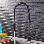 Baterie bucatarie antichizta neagra perlator 2 functii Venustar - imagine 3