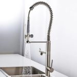 Baterie lebada profesionala inox satinat - imagine 3