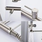 Baterie lebada profesionala inox satinat - imagine 5