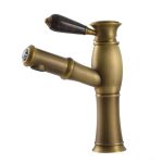Baterie antichizata RoseGold dus extractabil montare chiuveta - imagine 2