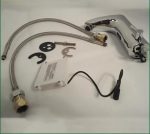 Baterie lavoar cu senzor cromat lucios Venustar - imagine 4