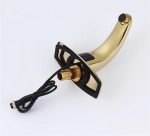 Baterie lavoar cu senzor gold Venustar - imagine 5