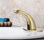 Baterie lavoar cu senzor gold Venustar - imagine 6