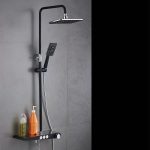 Coloana dus slim culoare neagra Venustar 3 functii - imagine 5