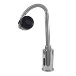 Baterie bucatarie, Venustar, lebada, cu senzor, pipa flexibila, crom