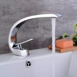 Baterie lavoar,montare chiuveta baie, crom lucios Venustar - imagine 4