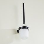 Set opt piese accesorii baie negru mat Venustar - imagine 6