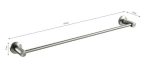 Port prosop simplu inox satinat Venustar - imagine 5