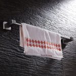 Suport prosop simplu inox satinat Venustar - imagine 4