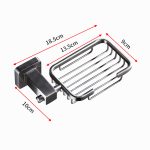 Savoniera inox satinat Venustar - imagine 2