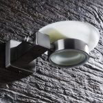 Savoniera sticla inox satinat Venustar - imagine 4