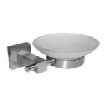 Savoniera sticla inox satinat Venustar