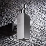 Dozator sapun lichid 500ml Sidef Rectangular inox satinat Venustar - imagine 6