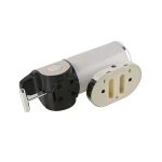 Dispenser sapun lichid actionare manuala White 500 ML - imagine 2