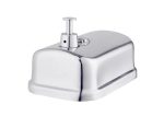 Dispenser sapun lichid inox cromat 500 ml - lucios - imagine 5