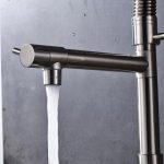 Baterie bucatarie inox satinat Venustar - imagine 3