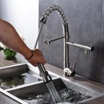 Baterie bucatarie inox satinat Venustar - imagine 5