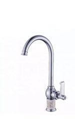 Baterie bucatarie lebada crom lucios corp ceramica Venustar - imagine 3