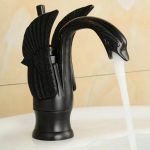 Baterie lavoar negru antichizata inaltime medie Venustar - imagine 4