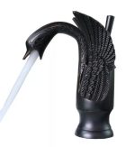 Baterie lavoar negru antichizata inaltime medie Venustar - imagine 5