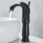 Baterie lavoar negru antichizat Venustar - imagine 2